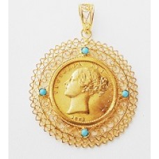 medalha com libra 201